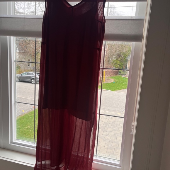 Little Moon Burgundy Maxi Dress - Picture 8 of 8